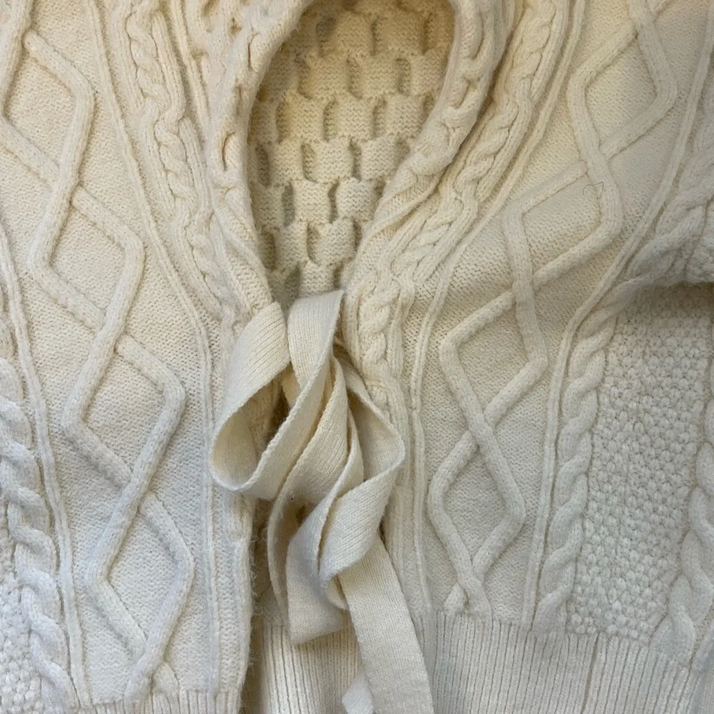 Vigoss Cream Cutout Sweater - Picture 5 of 5